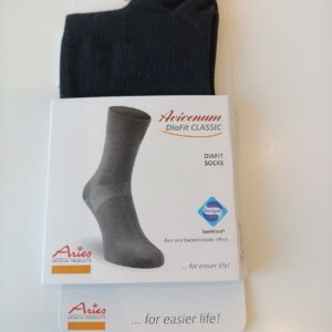 Skarpety dla diabetykówAvicenum DiaFit CLASSIC rozm. 41-44 para 7007 antracyt